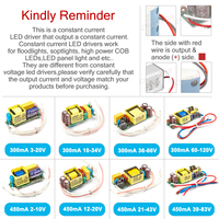 Controlador LED de Corriente Constante con Placa PCB Aislada, 6W 10W 20W 36W 50W 300mA 600mA 900mA 1500mA, Fuente de Alimentación de CA a CC, Transformador LED