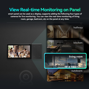 LEELEN IOT Android WiFi control remoto <span class=keywords><strong>Alexa</strong></span> panel de control de pantalla táctil Sistema de hogar inteligente panel de interruptor de control central - Product Image 3
