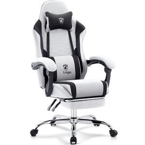 Silla <span class=keywords><strong>de</strong></span> Oficina Giratoria 360° con Respaldo Reclinable, Grande y Alta, con Logotipo Personalizado, Muestra Gratuita, <span class=keywords><strong>para</strong></span> Oficina o Juegos - Product Image 5