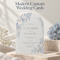 Cartes d'invitation de mariage personnalisées de luxe, gaufrées, imprimées UV, découpées au laser, fournisseur de mariages personnalisés
