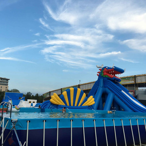 Parc aquatique extérieur personnalisé, aire de jeux aquatique commerciale en fibre de verre pour parc d'attractions - Product Image 4