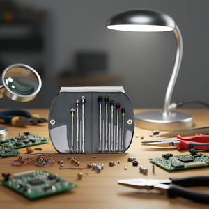 Juego de destornilladores de 8 piezas, kit de herramientas de precisión para reparación de electrónica - Product Image 3