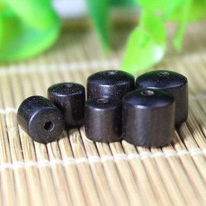 Ebony Barrel <b>Beads</b> Wood Round 12mm For Jewelry Making DIY Buddhist Prayer <b>Beads</b> Loose <b>Beads</b> SHT6T - Product Image 1