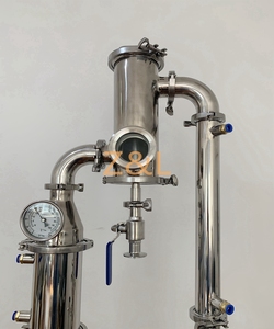 Columna de Destilación con Canasta de Ginebra de 4 Pulgadas, Columna de Reflujo de Acero Inoxidable/Cobre para la Elaboración de Ginebra - Product Image 4