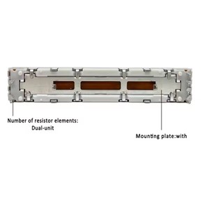 Potenciómetro Fader Vertical Original ALPS Serie RS45 Pioneer <span class=keywords><strong>DJM</strong></span> Road 350 400 <span class=keywords><strong>500</strong></span> 600 700 800 900 2000 1234 Canales - Product Image 3