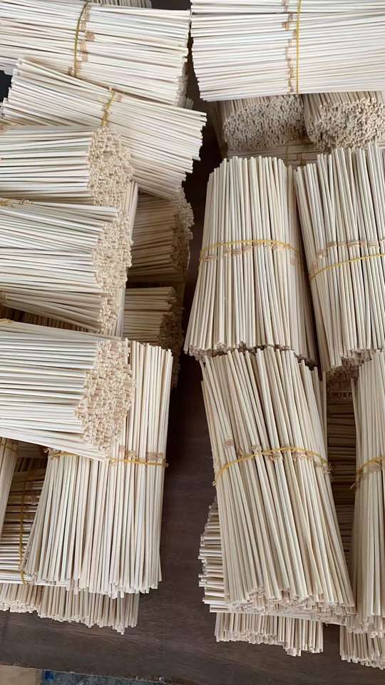 Good Selling Products Natural Color 4mm Ribbon Tie Rattan Reeds Wood ...