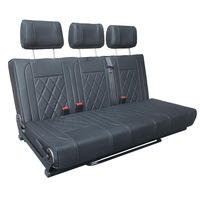 Siège de camping-car personnalisé, transformable en lit, pour fourgonnette ou bus, double face, en éponge de type coréen