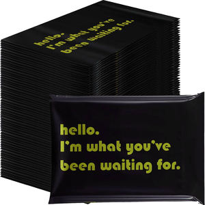 Resealable Poly Mailer Custom Logo Biodegradable Compostable Large Express Delivery Shipping <b>Packaging</b> <b>Bag</b> - Product Image 1