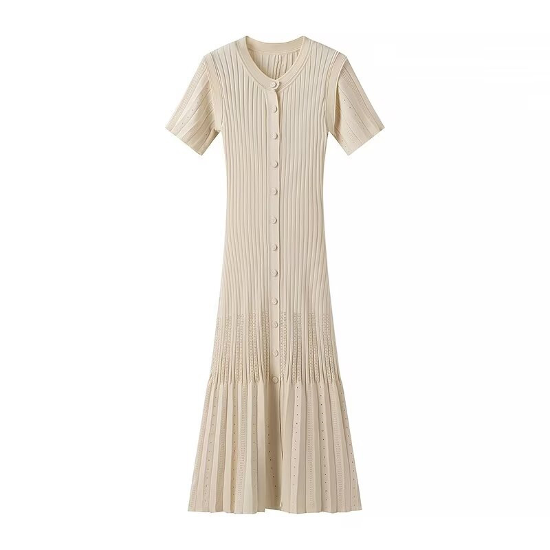 puff sleeve square neck midi dress Square Neck Puff Sleeve Ruched Bust Midi Dress, White / XS