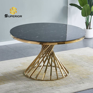 Ensemble <span class=keywords><strong>de</strong></span> meubles <span class=keywords><strong>de</strong></span> salle à manger avec table ronde, 4 chaises, Comedores 4 Sill, table à manger ronde <span class=keywords><strong>de</strong></span> luxe - Product Image 4
