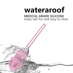 Estimulador inalámbrico de 10 frecuencias con control remoto, vibrador de huevo de dos tonos con forma de hongo para adultos - Product Image 4