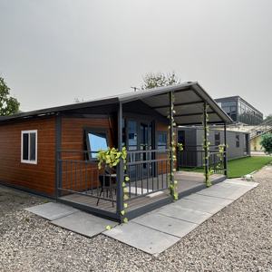 Maison conteneur extensible écologique de 20 à 40 pieds - Villa de luxe préfabriquée, maison mobile portable avec cuisinière <span class=keywords><strong>Happy</strong></span> Home - Product Image 4