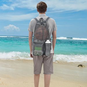 Muestra Gratis, Mochila Grande Unisex para Adultos, Bolsa de Natación para Niños, Mochila Impermeable para Nadadores, Malla Negra, las Mejores Bolsas de Natación para Nadadores - Product Image 6