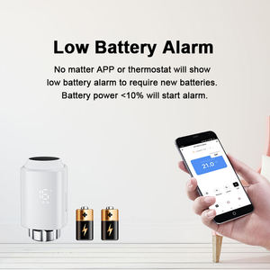Smart Tuya Zigbee <span class=keywords><strong>Radiateur</strong></span> Actionneur Thermostat Valve Control <span class=keywords><strong>Radiateur</strong></span> de chauffage par le sol - Product Image 6
