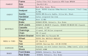 Bicicleta de Montaña 29er con <span class=keywords><strong>Manillar</strong></span> Integrado de Fibra de Carbono y Cableado Interno para un Control Preciso en el Senderismo - Product Image 6