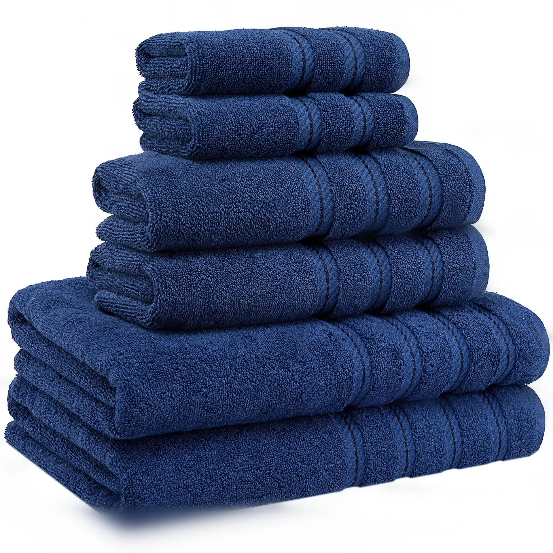 Luxo 5 estrelas Hotel personalizado 100% algodão banho toalha conjunto 100 algodão luxo conjunto