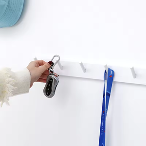 Nhà Máy Trực Tiếp Giá Thấp Nhiều Móc Treo Tường Khăn Mũ Quần Áo Tre Tự Nhiên Treo Móc Giá Cho Phòng Ngủ Phòng Tắm - Product Image 5