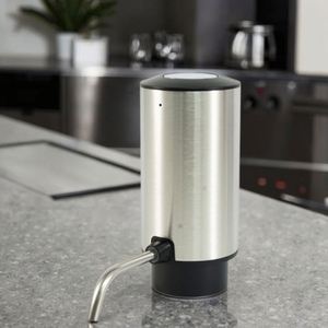 Aérateur de vin automatique rechargeable par USB, pompe à eau classique, distributeur de vin en verre transparent, portable, qualité alimentaire - Product Image 5