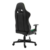 Ordinateur de massage Rgb Led Racing Design Game Chaise de jeu pour gamer avec appui-tête et soutien lombaire