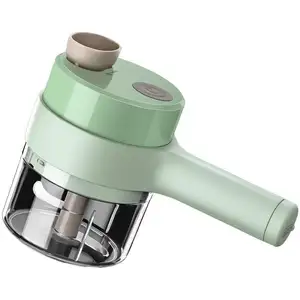 Best Home Meat Grinder Electric 4 In 1 Handheld Food Chopper Household Electric 300ml Garlic Press Chopper Chili Onion Fr