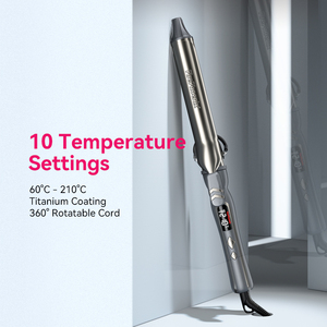FirePhoenix A3L Schnellheizender Lockenstab 10 Temperaturstufen 60-210 ℃   Titanbeschichtung 360 °   Drehbares Kabel für den Hausgebrauch - Product Image 3