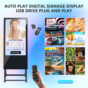 Mwe 32-inch tầng thường vụ kỹ thuật số Bảng menu cho nhà hàng quán cà phê cửa hàng <span class=keywords><strong>LCD</strong></span> kỹ thuật số biển kiosk Máy nghe nhạc quảng cáo cơ QUAN cung cấp - Product Image 2