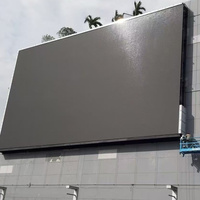 Panneau mural LED 3D P10 extérieur, panneau publicitaire, écran géant pour bâtiment