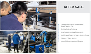 Système de découpe <span class=keywords><strong>laser</strong></span> fibre industriel 1000W 2000W avec bras robotique 3D, machine automatique de haute précision pour supports métalliques AI LAS - Product Image 3