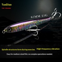 Leurre crayon multi-tailles pour lancer longue distance, leurre dur coulant avec hameçons triples, pour la pêche au gros gibier en eau salée et en réservoir, approvisionnement en gros OEM