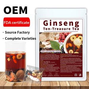 Thé Premium Dix Trésors 10g x 10 Sachets Fait Main Qualité Alimentaire Énergie Revitalisante Anti-Fatigue pour le Bien-être Quotidien au Bureau et à <span class=keywords><strong>l</strong></span>'Entraînement - Product Image 3