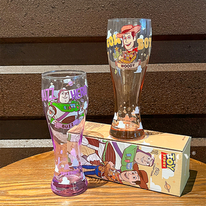 Vaso de Vidrio de 440 ml de Toy Story de Disney, para Agua, <span class=keywords><strong>Cerveza</strong></span> y Leche, para Oficina, Hogar, Regalos y la Copa Mundial 2026 - Product Image 5