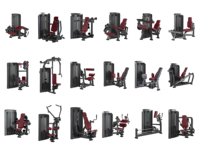 Máquina de Entrenamiento de Glúteos y Piernas Ajustable con Pernos de Acero Mairuida MRD-LJ18 - Máquina de Extensión Resistente y Duradera