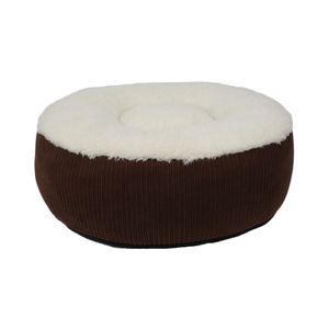 Klassisches Cord-Haustier bett XL-Größe Rechteckige und runde Form Umwelt freundliche Abdeckung Abnehmbares Hunde-/Katzen bett - Product Image 6