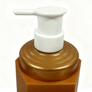 Sang Trọng Xi Lanh 500Ml 750Ml Pet Rỗng Nhựa Bơm Chai UV In Tùy Chỉnh Màu Sắc Tinh Dầu Cơ Thể Kem Dưỡng Da Dầu Gội Đầu Gel Tắm - Product Image 4