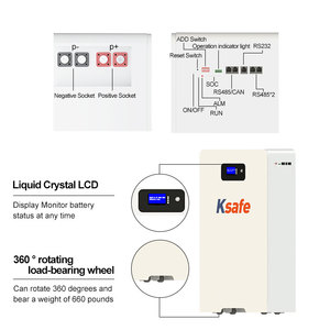 10000 chu kỳ 48V 290ah 330ah 660ah LiFePO4 pin Lithium ion talaria 15kwh 16kwh 32kwh lưu trữ năng lượng nhà - Product Image 3