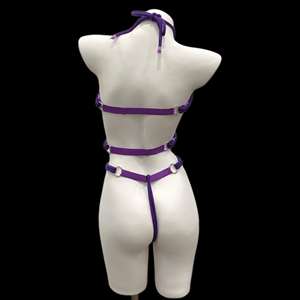 Ensemble de lingerie sexy pour couple, planification familiale, tentation, corde SM, harnais sexy, lingerie sexy, lingerie de pole, vêtements de rave pour femmes, combinaison - Product Image 6