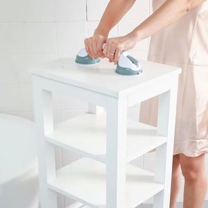 Barre d'appui de toilette antidérapante à ventouse carrée, sans perçage, pour personnes âgées, accessoire de salle de bain à forte aspiration pour une fixation sécurisée - Product Image 4