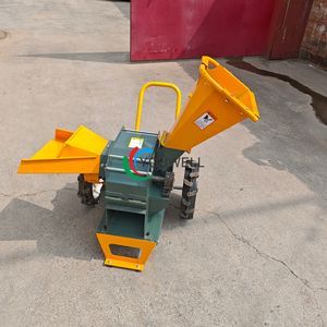 เครื่องบดไม้ขนาดเล็กแบบเคลื่อนย้ายได้ สะดวกในการใช้งาน บดกิ่งไม้ได้อย่างมีประสิทธิภาพ ประเภทสินค้า เครื่องจักรป่าไม้ - Product Image 3