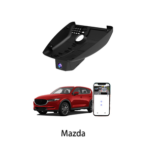 Cámara para Coche HD 4K para Mazda CX5 CX-5 <span class=keywords><strong>CX3</strong></span> CX-3 2017-2025 con Dos Lentes DVR Delanteras y Traseras, GPS, Plug and Play - Product Image 1