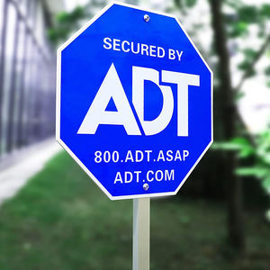 Custom Home Safety <span class=keywords><strong>24</strong></span> Hour Monitoring Protection Aluminio <span class=keywords><strong>ADT</strong></span> Security Reflective Yard Sign Custom Yard Signs - Product Image 6