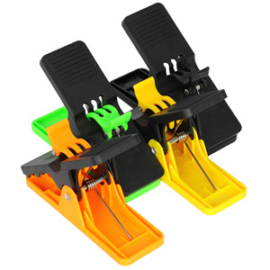 Clip para cigarros de golf, soporte portátil para cigarros de ABS de doble capa, accesorio para deportes con pelota, negro, amarillo, verde, naranja - Product Image 1