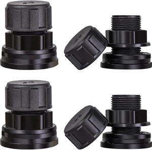 <span class=keywords><strong>Tuyau</strong></span> d'arrosage <span class=keywords><strong>de</strong></span> jardin en PVC American Standard 3/4'' 1/2'' avec filetage, cloison <span class=keywords><strong>de</strong></span> réservoir d'<span class=keywords><strong>eau</strong></span>, durable, seau à <span class=keywords><strong>eau</strong></span> <span class=keywords><strong>de</strong></span> <span class=keywords><strong>pluie</strong></span>, aquarium, double filetage - Product Image 3