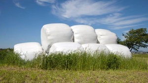 Sac d'<span class=keywords><strong>ensilage</strong></span> robuste de 8x100ft pour le stockage de grains de foin de Baleage sac d'alimentation en polyéthylène résistant aux UV durable enduit agriculture - Product Image 4