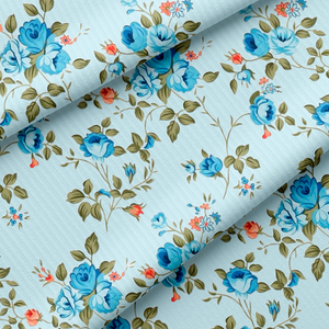 Tissu en maille côtelée polyester de haute qualité, style 2x2, non brossé, pour poignets et cols de vêtements - Product Image 5