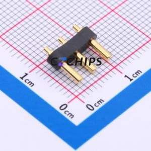 YZT0159-20092-03038-01 Pogo Pin Connector Connector ( Type: Pogo Pin )( Total PIN Count: 3P )( Pitch: 3.8mm ) - Product Image 2