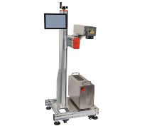 Longue durée de service gravure laser de haute précision co2 marqueur de source Laser 3D cohérent imprimante laser machine de marquage laser
