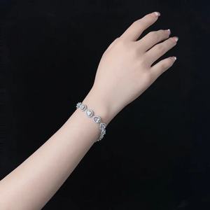 Jxx Factory Wholesale Fashion Jewelry Couple <b>Bracelets</b> Ladies Adjustable <b>Cubic</b> <b>Zirconia</b> Tennis <b>Bracelet</b> for Women - Product Image 2