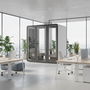 <span class=keywords><strong>Cabine</strong></span> téléphonique insonorisée moderne UNIBOOTH, en aluminium de précision, installation rapide, <span class=keywords><strong>cabine</strong></span> silencieuse pour réunions, travail et enregistrement - Product Image 1