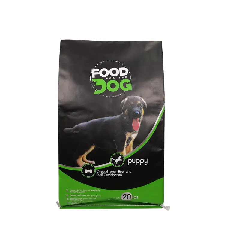 Custom 100% Polyprelene Material Pp Woven Bags To 10 Kg animal nutrition Sack Bags For Sale