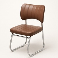 Chaise de bureau de direction à dossier haut pivotante pour salle de réunion, salle de conseil